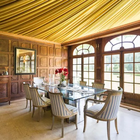 度假居 Saint-maclou Chateau Sleeps 28 Pool *